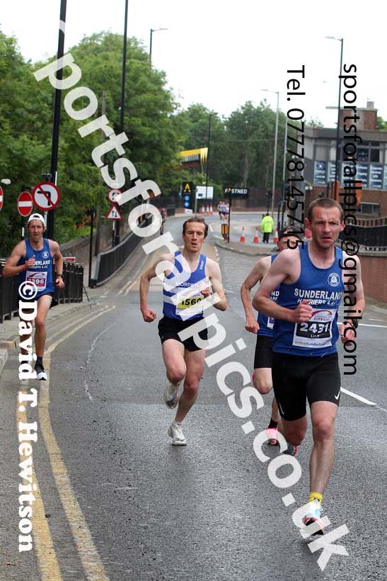 Sunderland City 10k Road Race, 2021 Sunderland City 5k, 10k and Half Marathon Road Races. Photo: David T. Hewitson/Sports for All Pics
